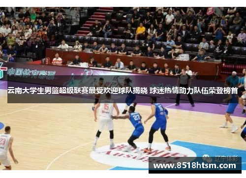云南大学生男篮超级联赛最受欢迎球队揭晓 球迷热情助力队伍荣登榜首